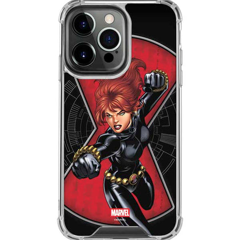 Marvel Black Widow Natasha Romanova iPhone 16 Pro Max Clear Case